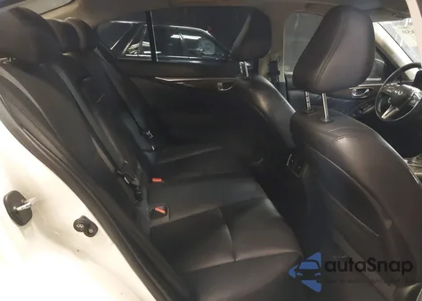 2018 Infiniti Q50 3.0T Luxe z USA, uszkodzony, nr VIN JN1EV7ARXJM437417